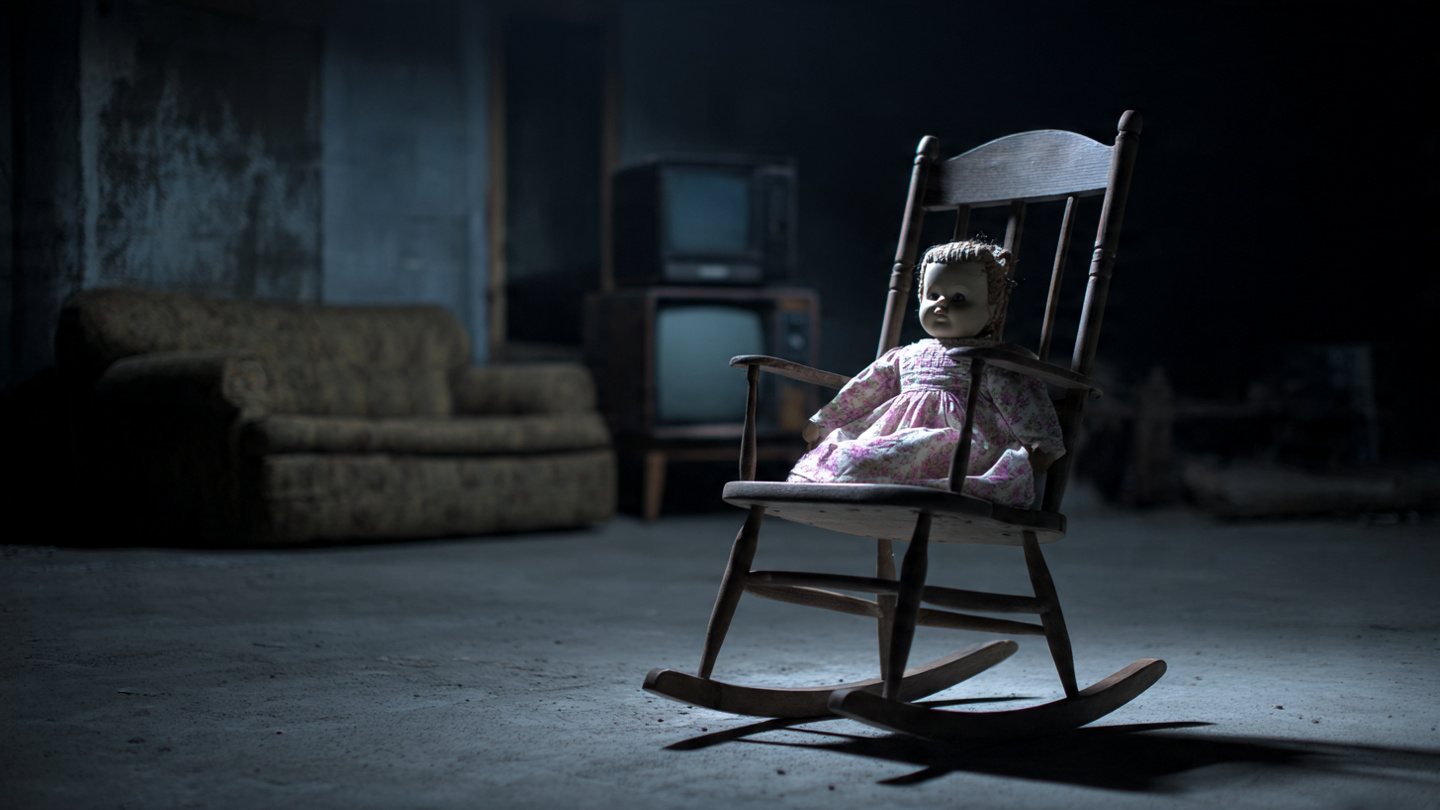 Doll in basement